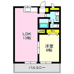 すとりーむ問屋町Aの物件間取画像